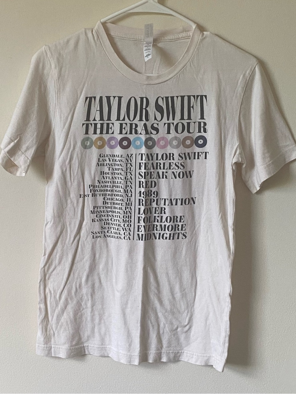 Taylor Swift Eras Tour Graphic Band Tee